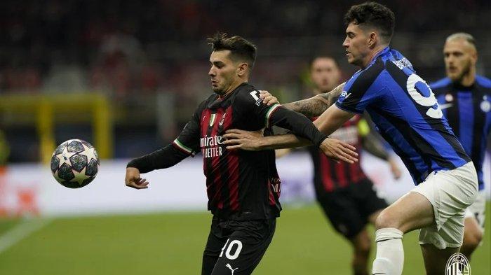 AC Milan vs Inter Milan Berlangsung Panas, Terungkap Kata-kata Makian Bastoni ke Brahim Diaz