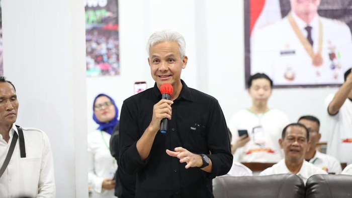 Pesan Ganjar ke Relawan: Kalau Ada yang Memfitnah Doakan Saja