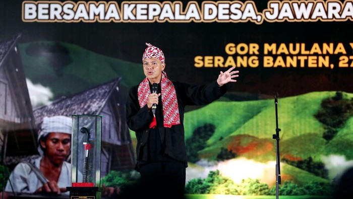 Ganjar Hadiri Pertemuan Para Tokoh di Banten: Budayanya Luar Biasa