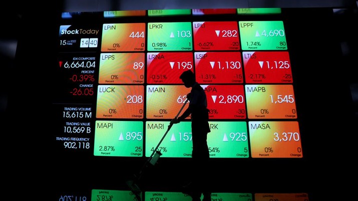 Asing Diam-diam Buang 10 Saham RI Kala IHSG Merah