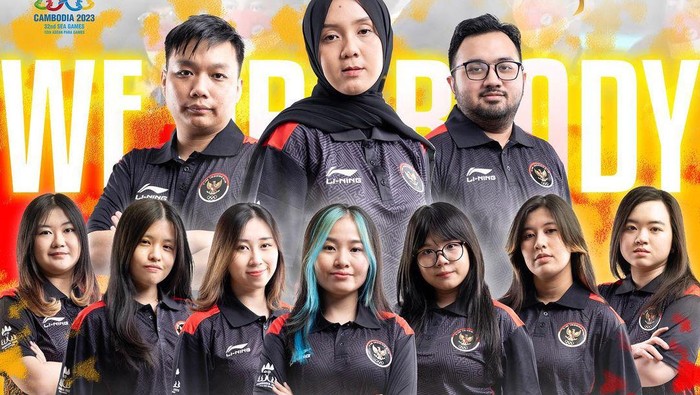 SEA Games 2023 Timnas Mobile Legends Wanita Raih Emas