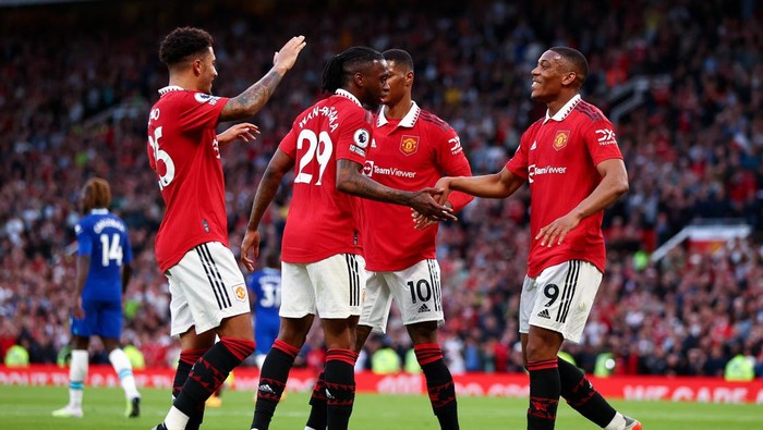 MU Vs Chelsea: Menang 4-1, Setan Merah ke Liga Champions