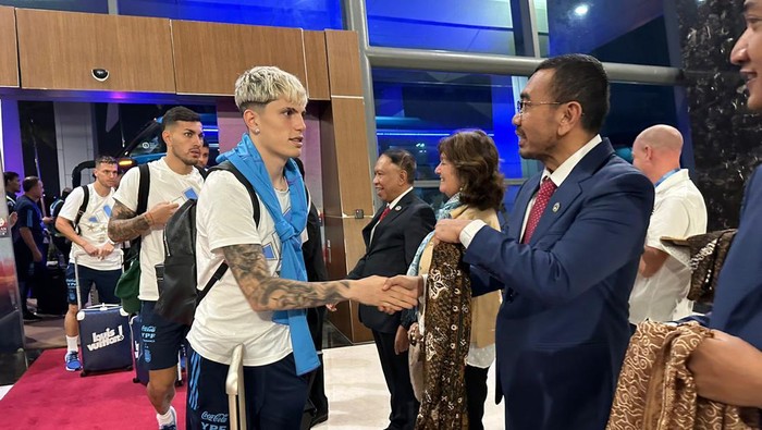Timnas Argentina Mendarat diIndonesia