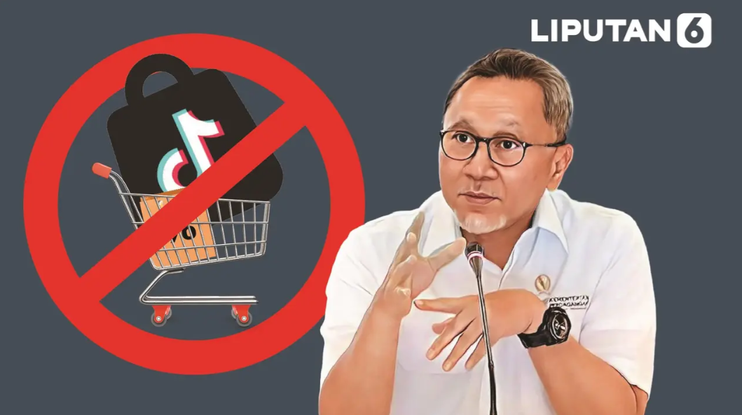 Infografis Larangan TikTok Shop Cs Jualan dan Transaksi di Indonesia