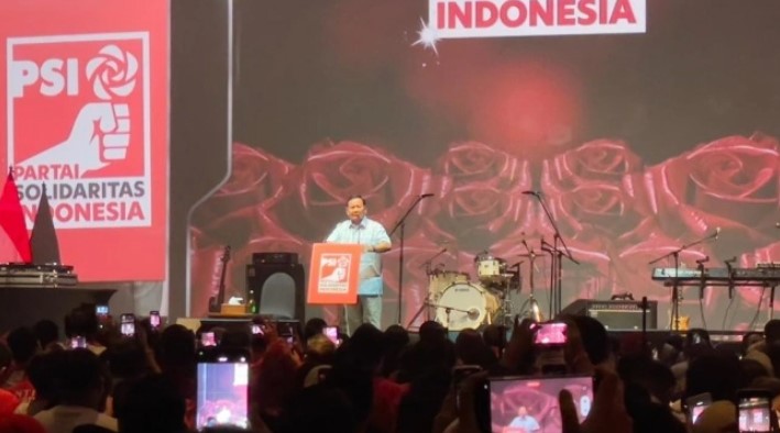 Di Deklarasi Dukungan PSI, Prabowo Gregetan: Ini Memang Saya Tunggu-tunggu, Udah Mepet, Besok Udah Mau Daftar