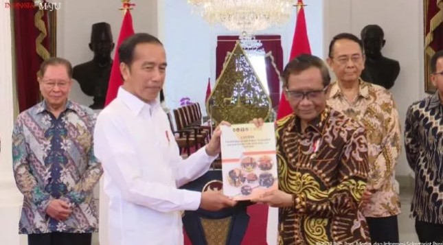 Lampu Hijau dari Istana! Jokowi Izinkan Mahfud MD Daftar Cawapres 2024