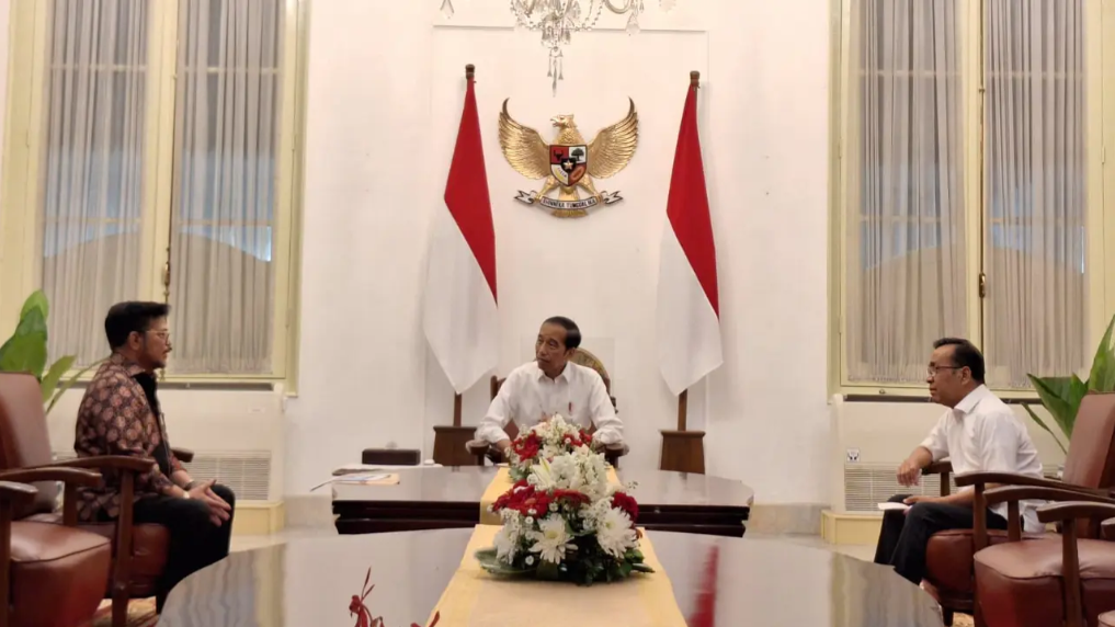 Terungkap, Ini Isi Pertemuan Syahrul Yasin Limpo dengan Jokowi di Istana