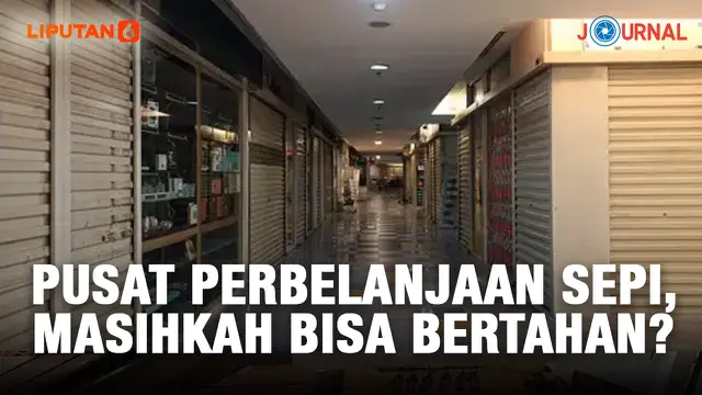 Pusat Perbelanjaan Sepi