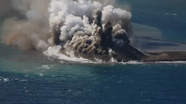 Pulau Baru Muncul di Jepang