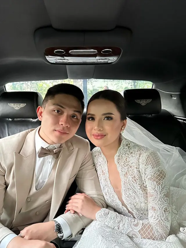 Anggi Marito Akhirnya Menikah dengan Kenji Ganessha, Tampil Jelita dalam Balutan Gaun Pengantin