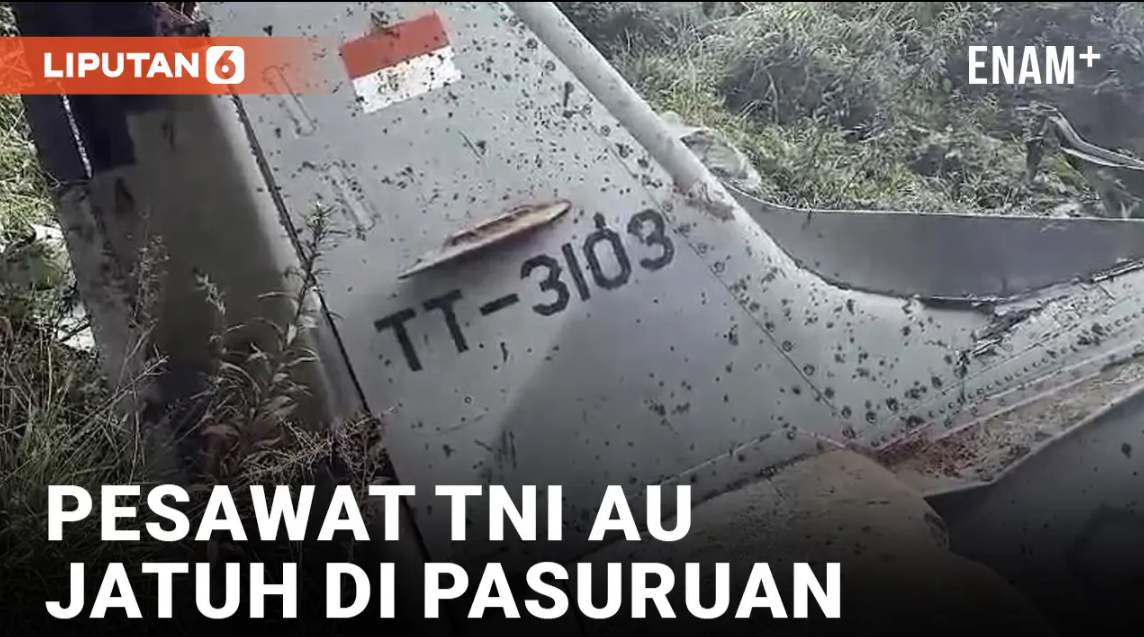 1 Pesawat Latih Super Tucano TNI AU yang Jatuh Belum Ditemukan
