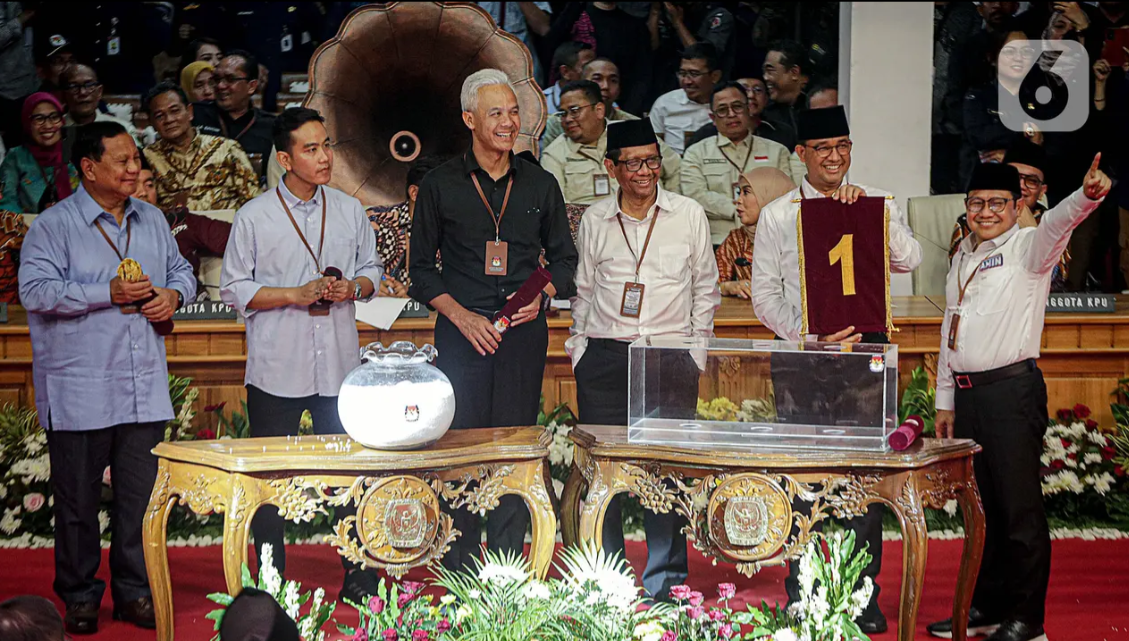 5 Fakta Terkait Pengundian Nomor Urut Pasangan Capres-Cawapres di Pilpres 2024