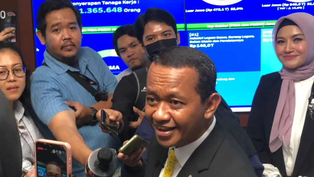 Bahlil Yakin Target Investasi Rp 1.400 Triliun Tercapai