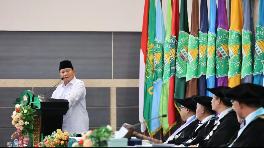 Di Unisma Malang, Prabowo: Saya Merasa NU Menjaga Islam yang Moderat