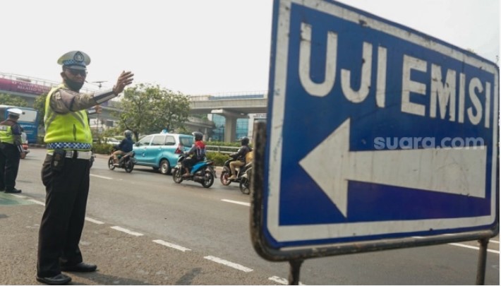 Tilang Uji Emisi Berlaku Mulai Hari Ini, Simak Titik-titik Lokasinya!