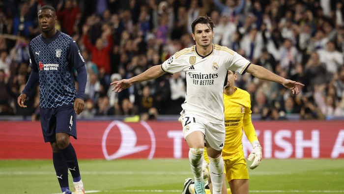 Real Madrid Vs Braga: Lunin Gagalkan Penalti, Los Blancos Unggul 1-0