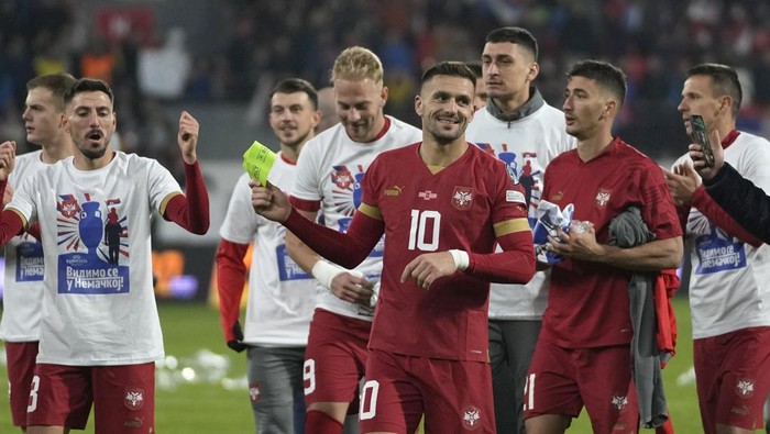 Akhiri Penantian Dua Dekade, Serbia Lolos ke Piala Eropa 2024