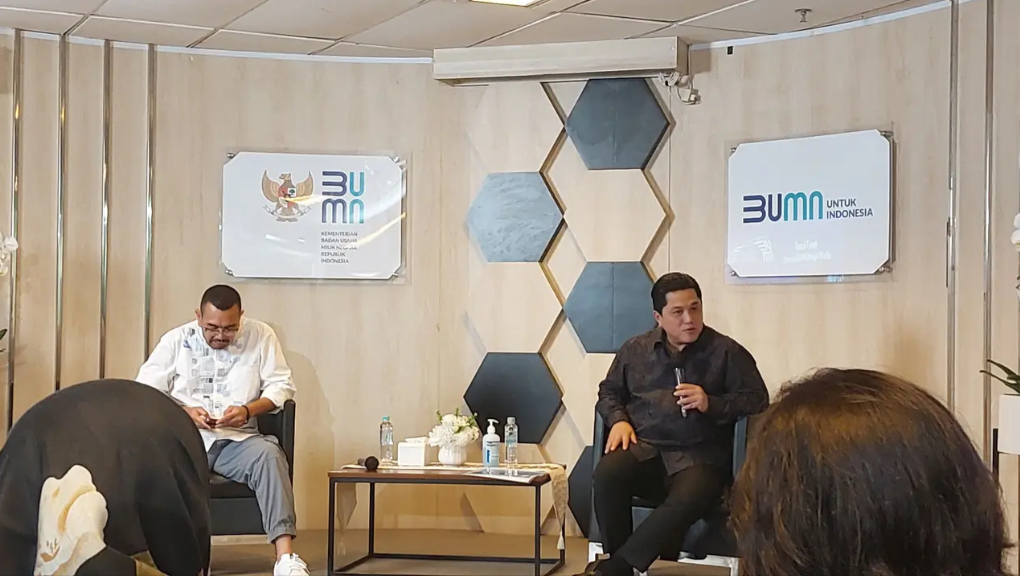 Jokowi Ketemu Bos Freeport di AS, Erick Thohir Singgung Smelter Gresik