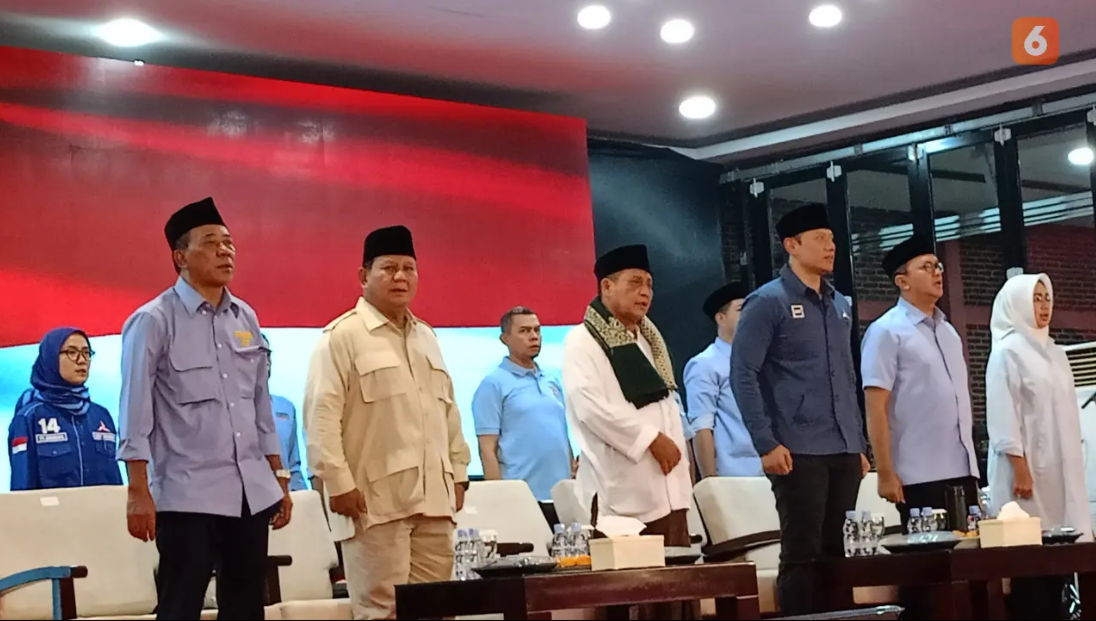 Kata Prabowo soal Arah Dukungan Jokowi di Pilpres 2024