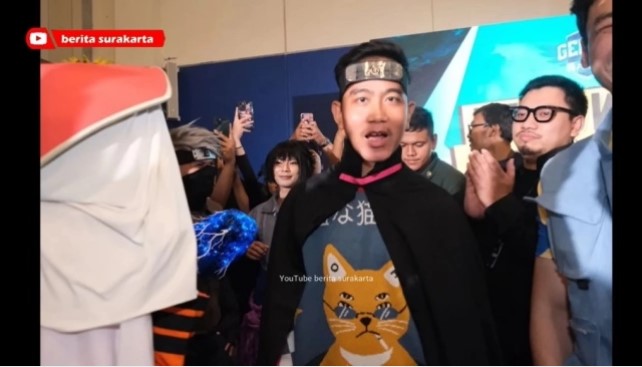 Gibran Rakabuming Cosplay Boruto