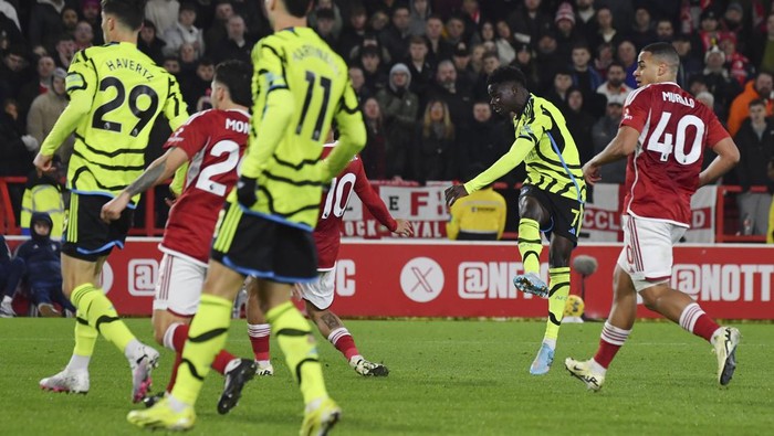 Nottingham Forest Vs Arsenal: The Gunners Menang 2-1