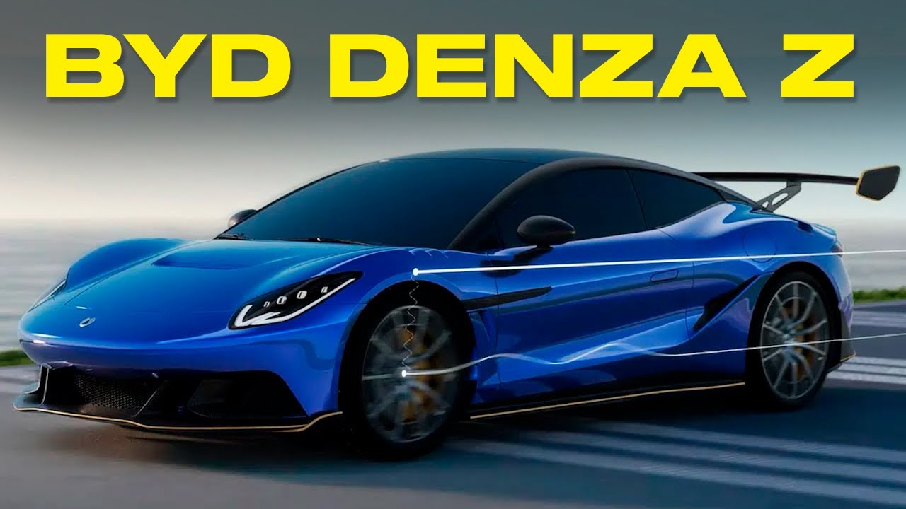 BYD Denza Ungkap Sportscar EV di Shanghai, Bakal Lawan 911 dan AMG GT