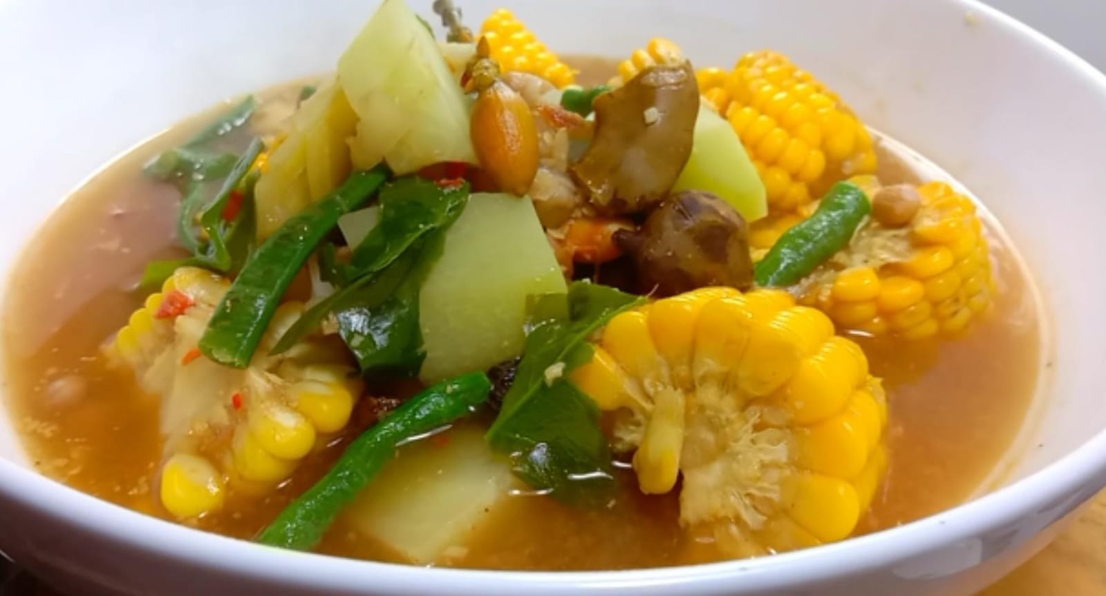 cara buat sayur asem.
