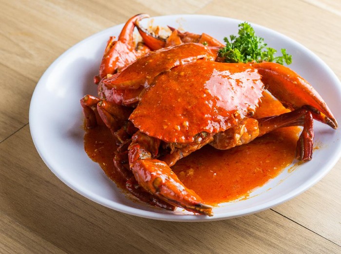 Kepiting Saus Asam Manis Pedas