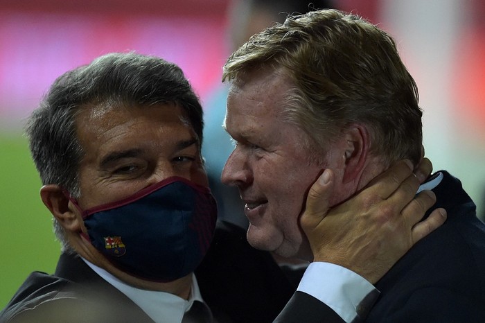Laporta dan Koeman Tak Lagi Musuhan