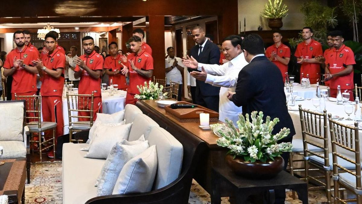 Timnas Indonesia Bawa Pulang Jam Tangan Rolex Seusai Makan Siang dengan Prabowo