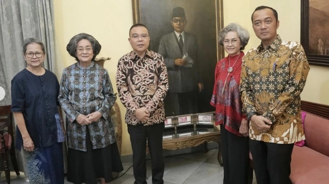 Dasco Sambangi Ruang Kerja Bung Hatta Bawa Pesan Presiden Prabowo, Soal?